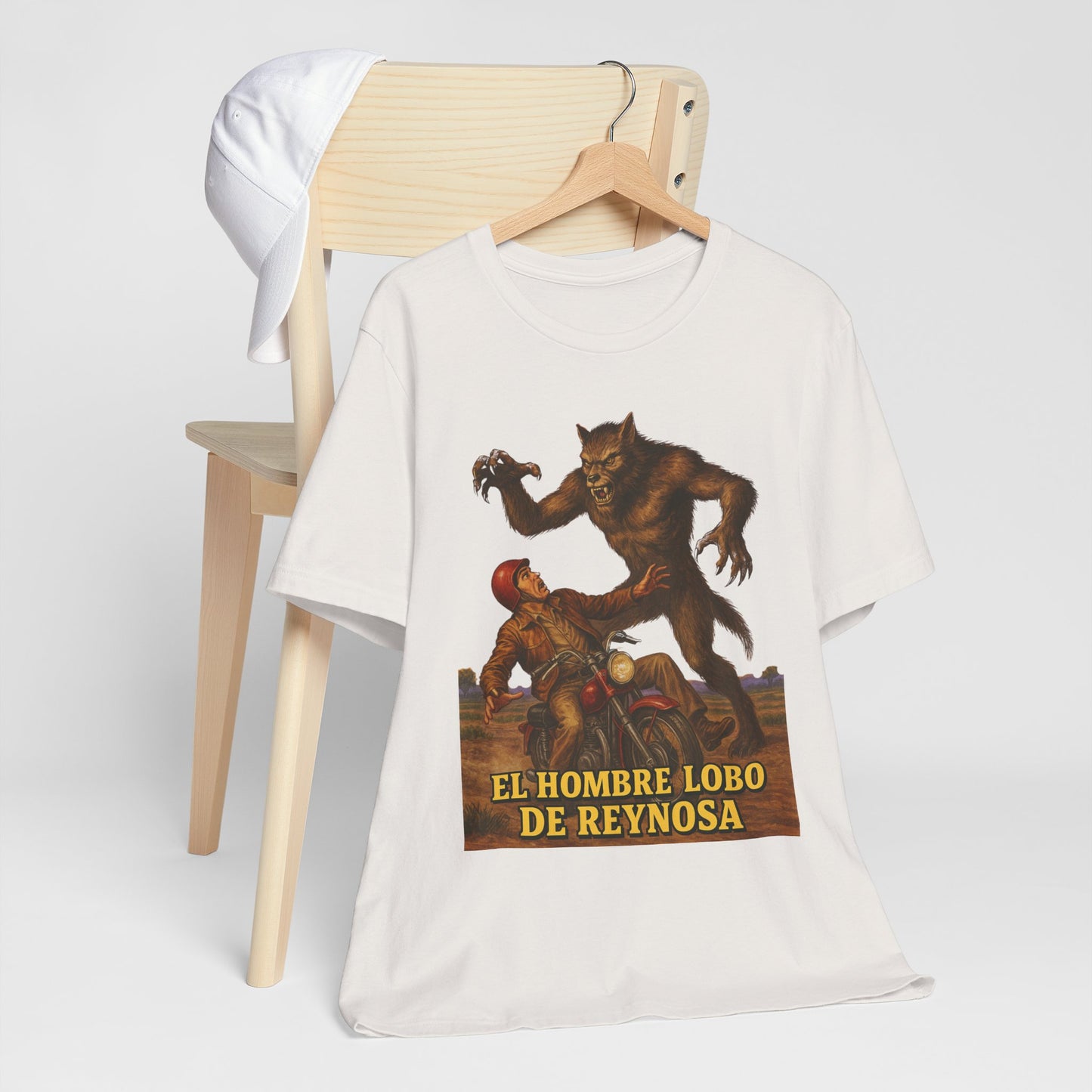 Vintage El Hombre Lobo de Reynosa T-Shirt – Classic Horror Monster Tee