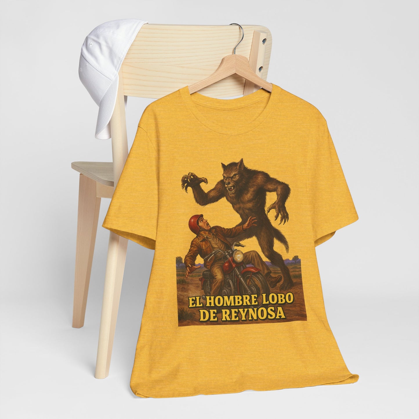 Vintage El Hombre Lobo de Reynosa T-Shirt – Classic Horror Monster Tee