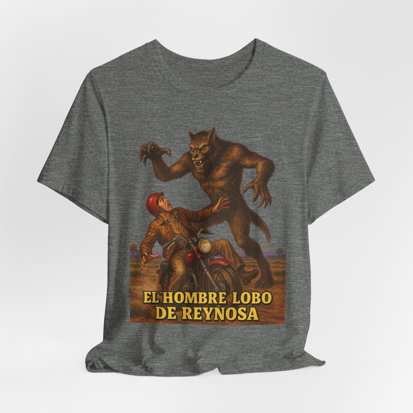 Vintage El Hombre Lobo de Reynosa T-Shirt – Classic Horror Monster Tee