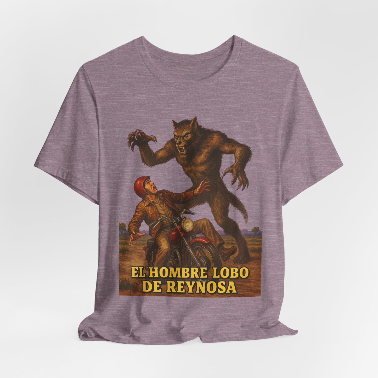 Vintage El Hombre Lobo de Reynosa T-Shirt – Classic Horror Monster Tee
