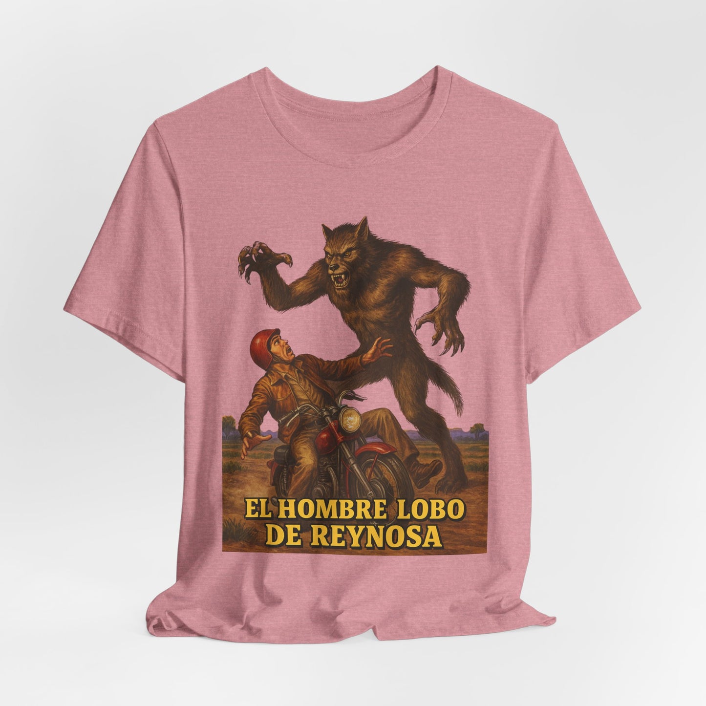 Vintage El Hombre Lobo de Reynosa T-Shirt – Classic Horror Monster Tee