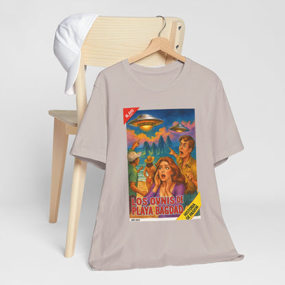 Bagdad Beach UFOs Vintage Tee – Unisex Sci-Fi Alien Casual Wear