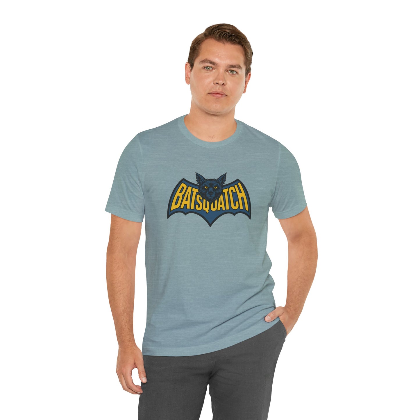 Batsquatch Unisex T-Shirt – Cryptid Legend Graphic Tee for Supernatural Fans