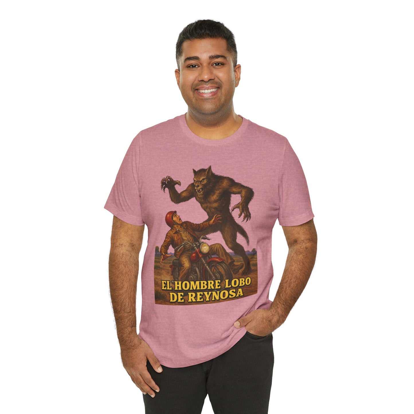 Vintage El Hombre Lobo de Reynosa T-Shirt – Classic Horror Monster Tee