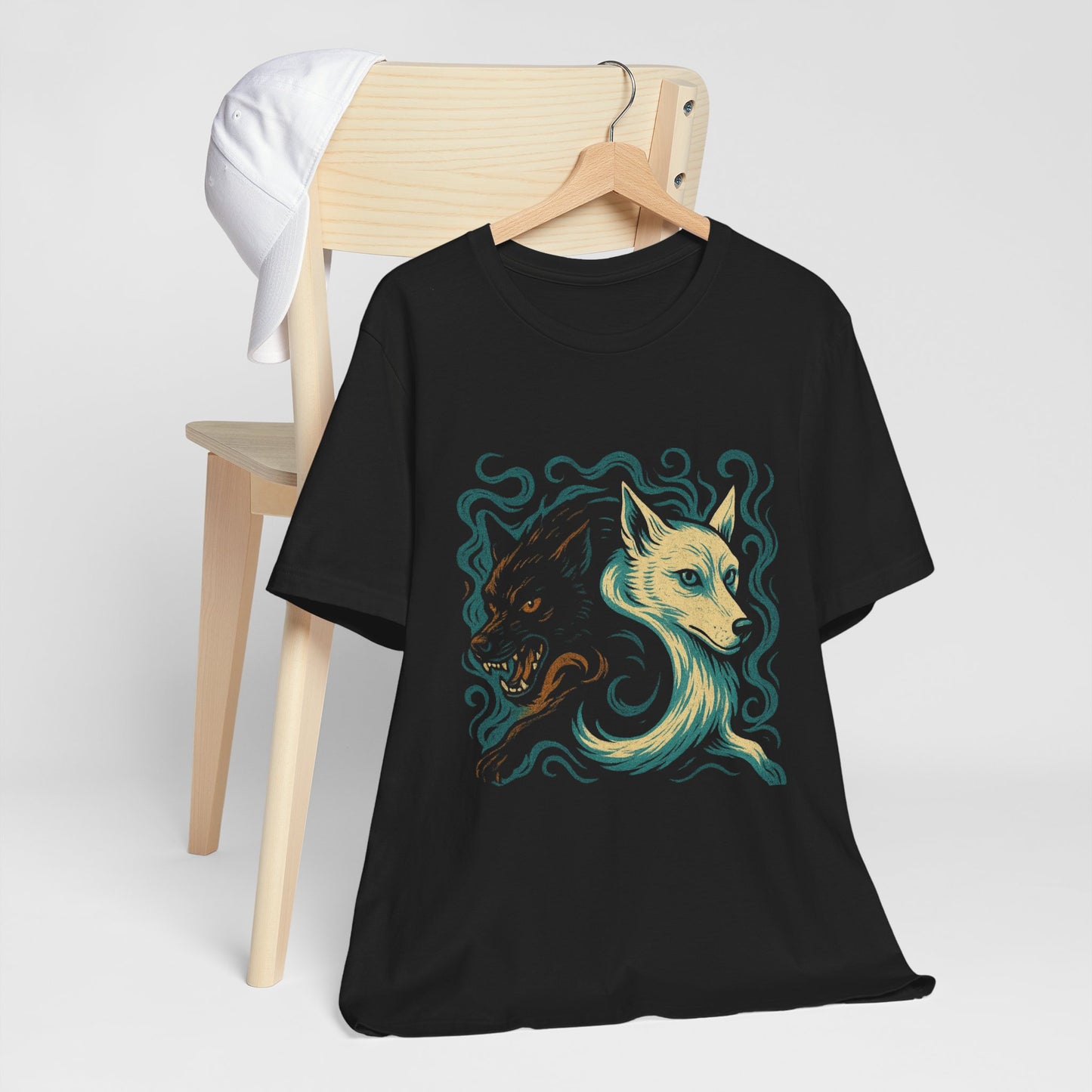 Dark & Light Cadejo Tee – Unisex Shirt Inspired by Central American Legends, Perfect for Folklore Fans & Alternative Style