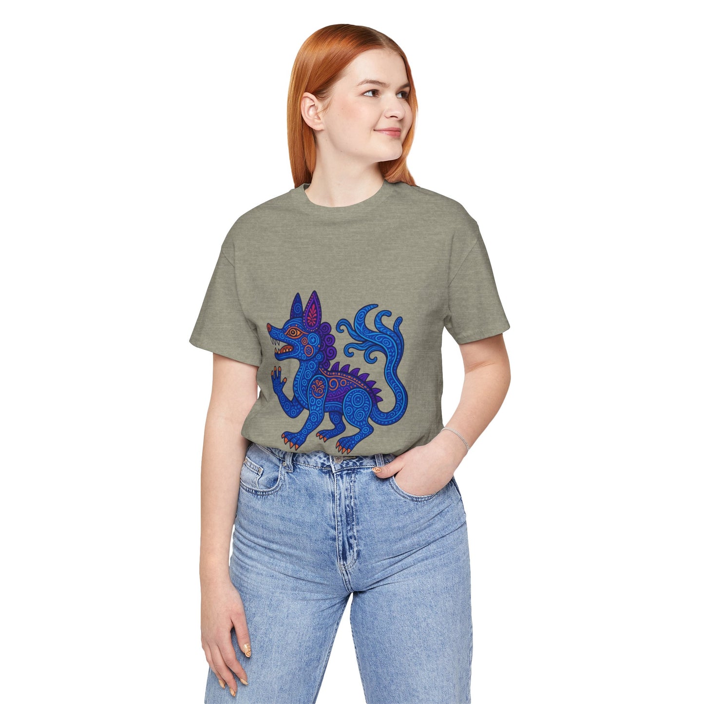 Beast of the Lake – Unisex Ahuizotl Cryptid Shirt for Folklore Fans