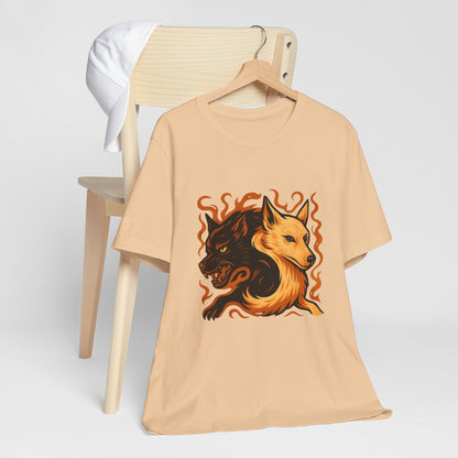 Dark & Light El Cadejo Tee – Unisex Shirt Inspired by Central American Legends, Perfect for Folklore Fans & Alternative Style