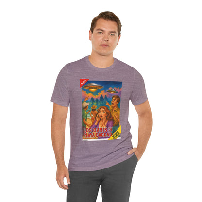Bagdad Beach UFOs Vintage Tee – Unisex Sci-Fi Alien Casual Wear