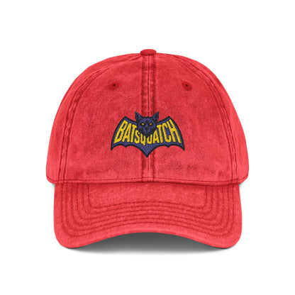 Retro Batsquatch Cap – Embroidered Vintage Vibes for Everyday Legends