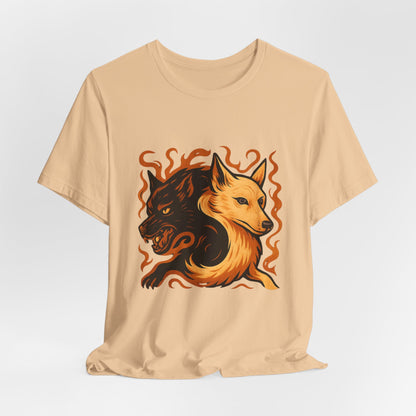 Dark & Light El Cadejo Tee – Unisex Shirt Inspired by Central American Legends, Perfect for Folklore Fans & Alternative Style