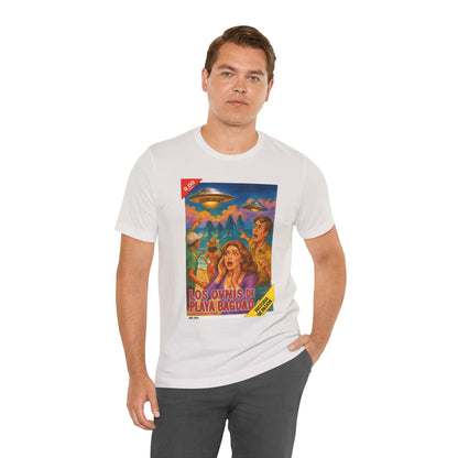 Bagdad Beach UFOs Vintage Tee – Unisex Sci-Fi Alien Casual Wear