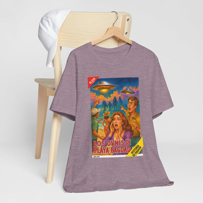 Bagdad Beach UFOs Vintage Tee – Unisex Sci-Fi Alien Casual Wear