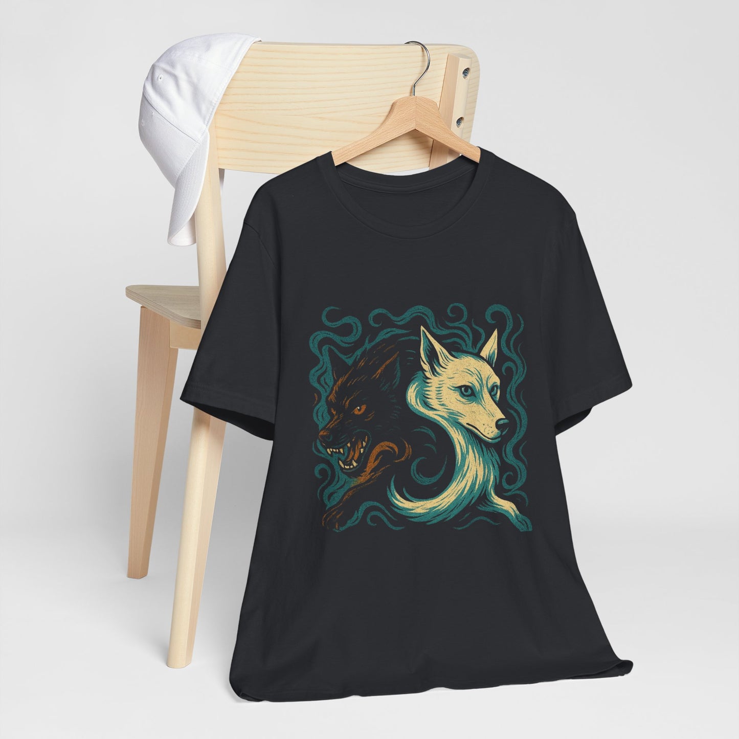 Dark & Light Cadejo Tee – Unisex Shirt Inspired by Central American Legends, Perfect for Folklore Fans & Alternative Style