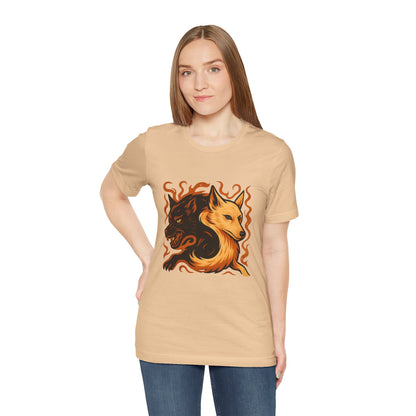 Dark & Light El Cadejo Tee – Unisex Shirt Inspired by Central American Legends, Perfect for Folklore Fans & Alternative Style