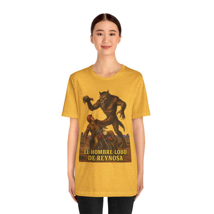Vintage El Hombre Lobo de Reynosa T-Shirt – Classic Horror Monster Tee