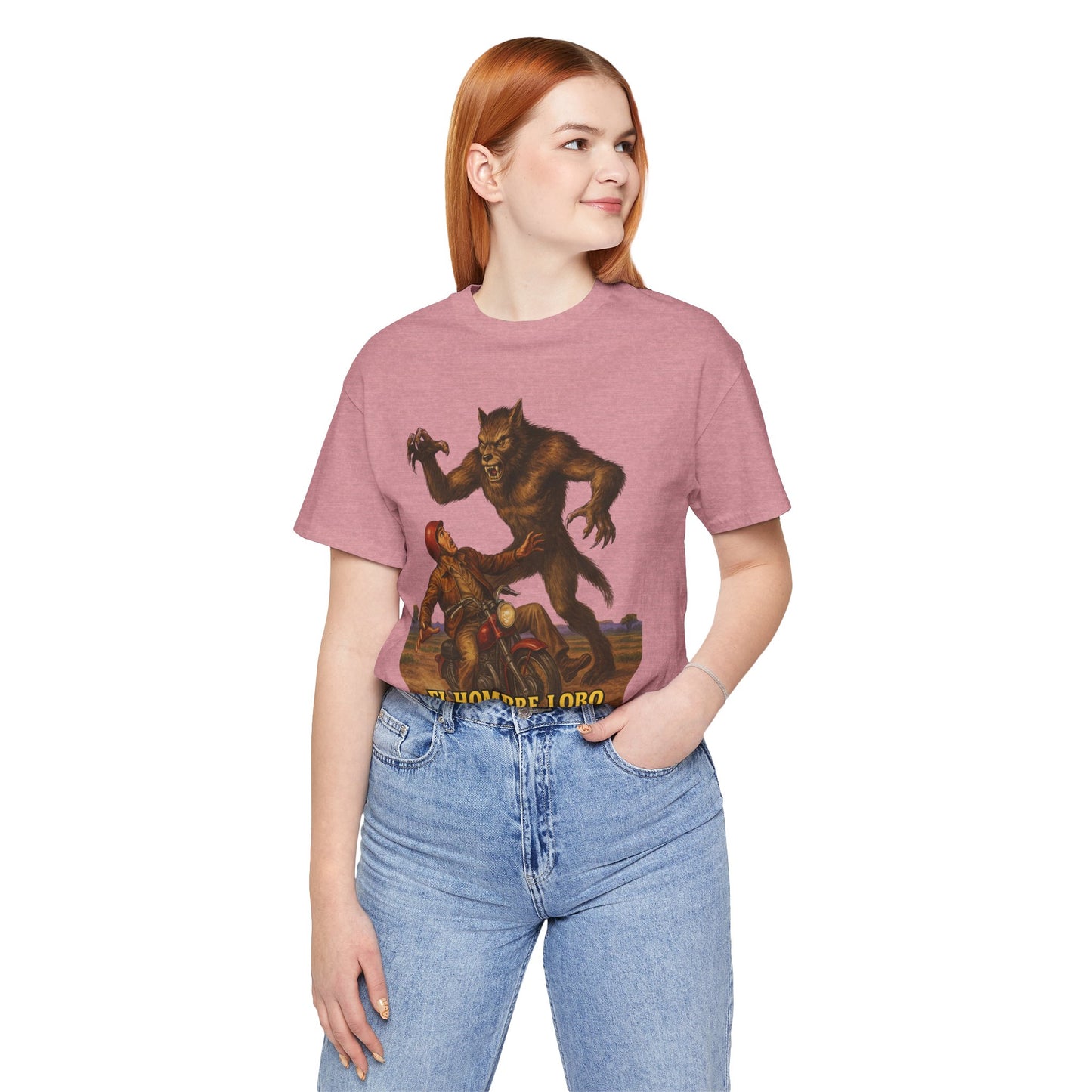 Vintage El Hombre Lobo de Reynosa T-Shirt – Classic Horror Monster Tee