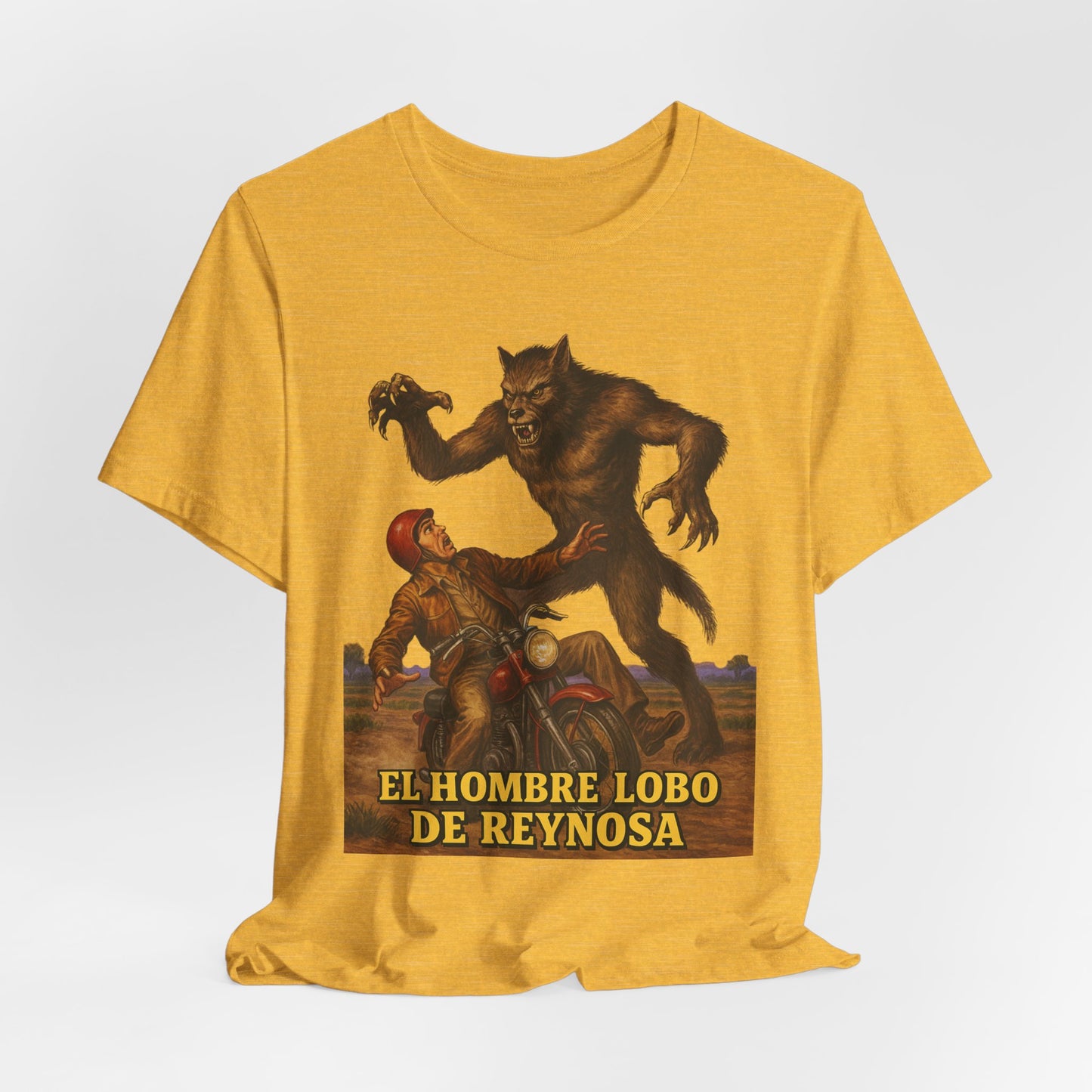 Vintage El Hombre Lobo de Reynosa T-Shirt – Classic Horror Monster Tee