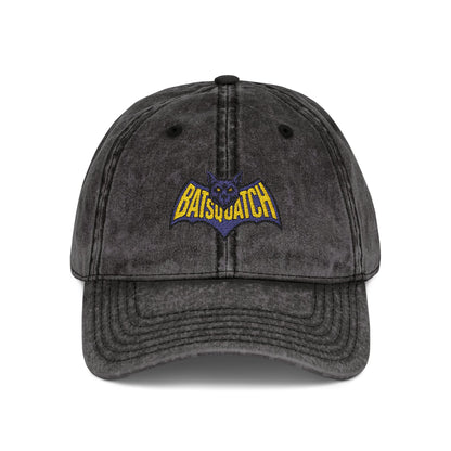 Retro Batsquatch Cap – Embroidered Vintage Vibes for Everyday Legends