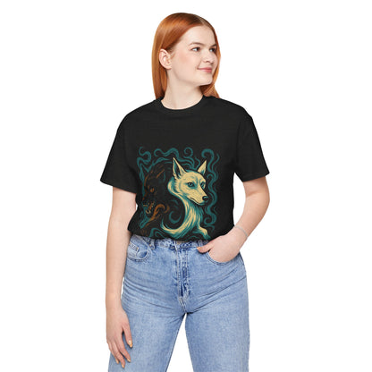 Dark & Light Cadejo Tee – Unisex Shirt Inspired by Central American Legends, Perfect for Folklore Fans & Alternative Style