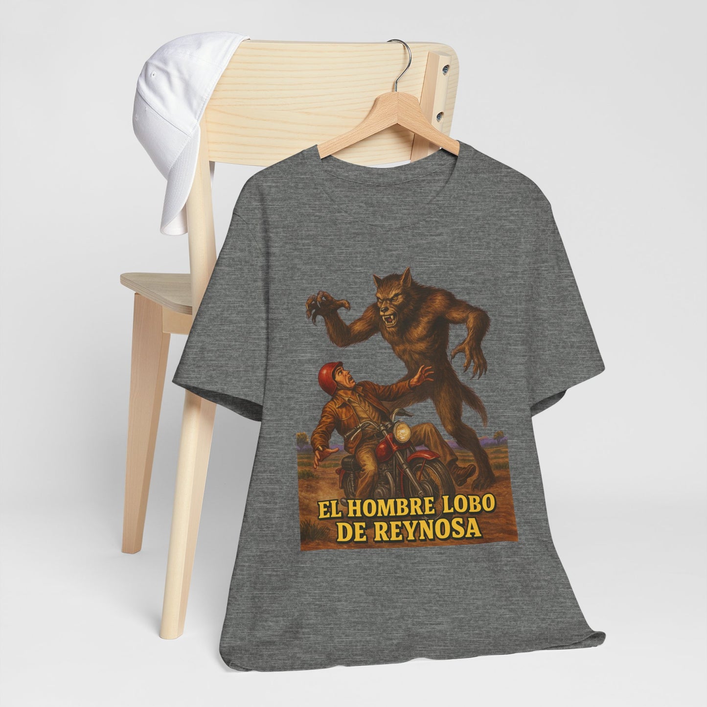 Vintage El Hombre Lobo de Reynosa T-Shirt – Classic Horror Monster Tee