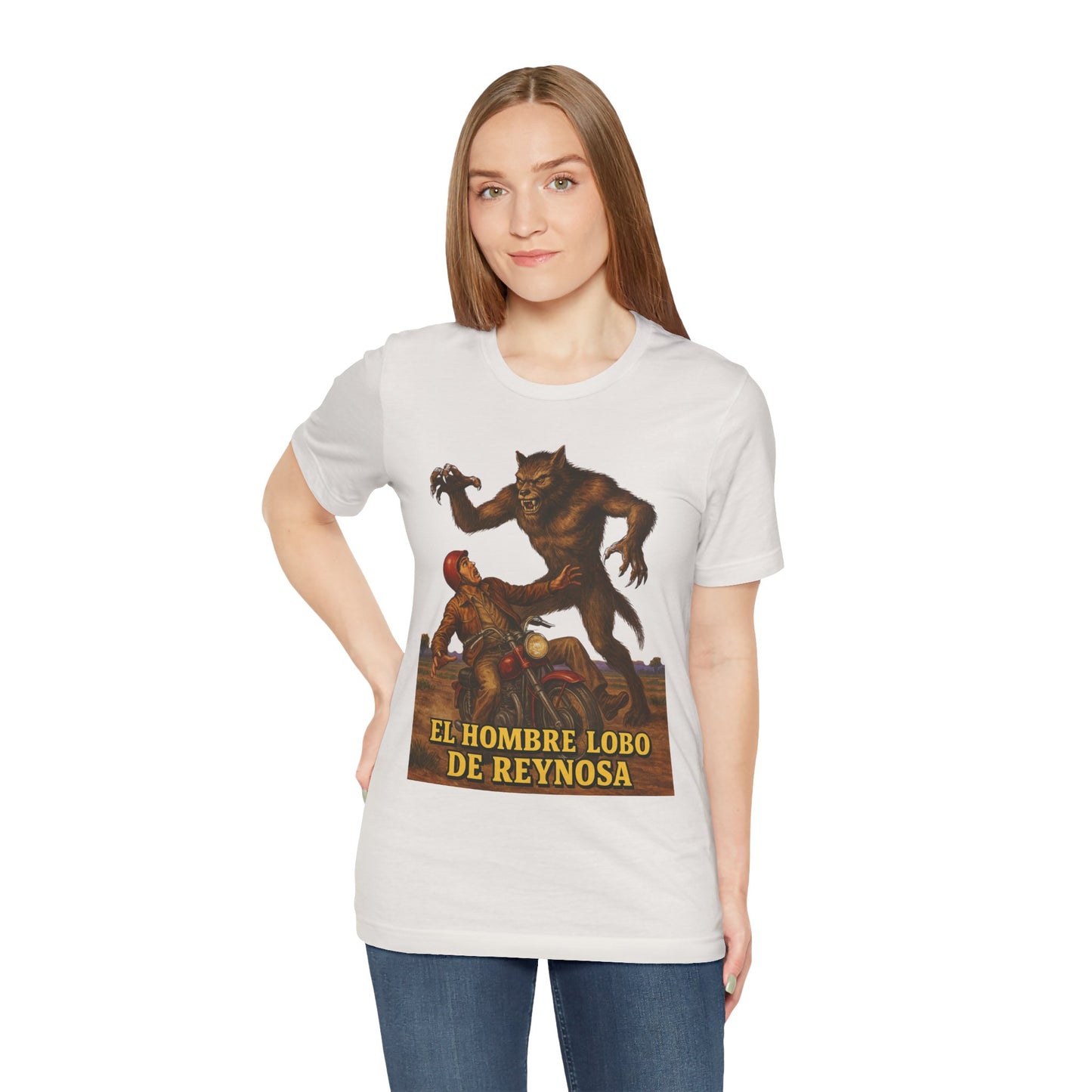 Vintage El Hombre Lobo de Reynosa T-Shirt – Classic Horror Monster Tee